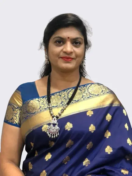 Portrait of Mrs. Jayshree Mahajan, Founder & President